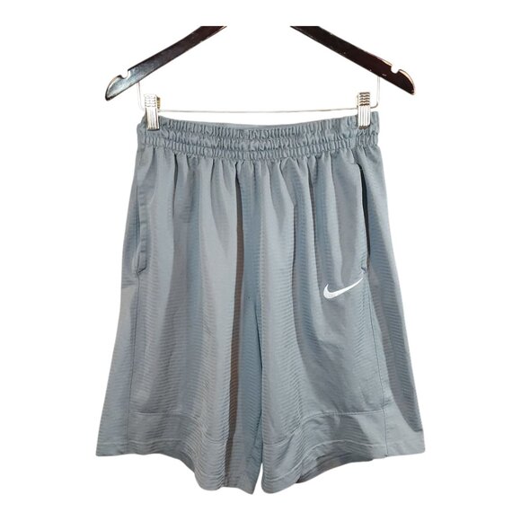Nike Dri-FIT Fastbreak Basketball Shorts in Gray Workout Athletic Men's M - Picture 2 of 7
